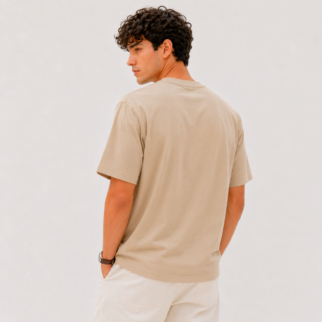 Khaazi Beige T-Shirt