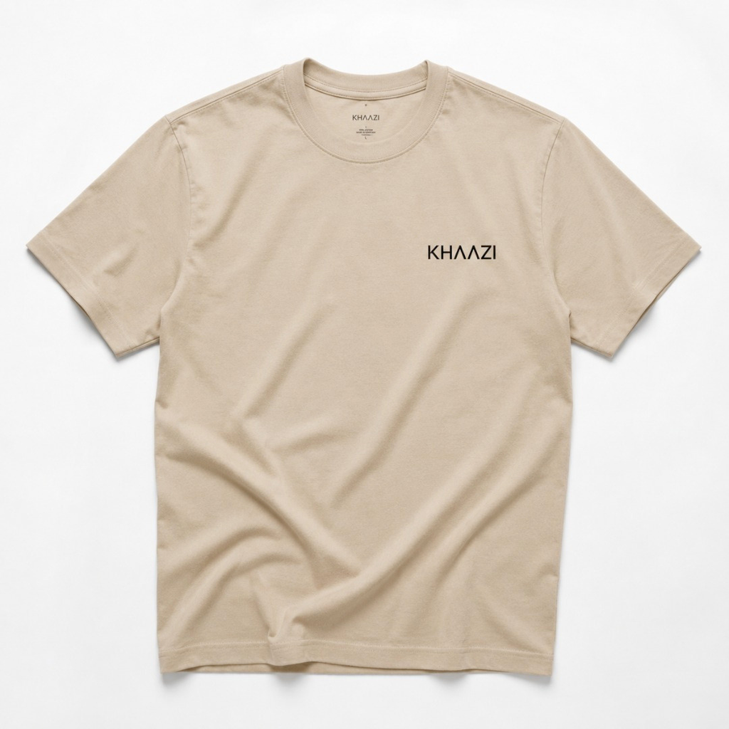 Khaazi Beige T-Shirt