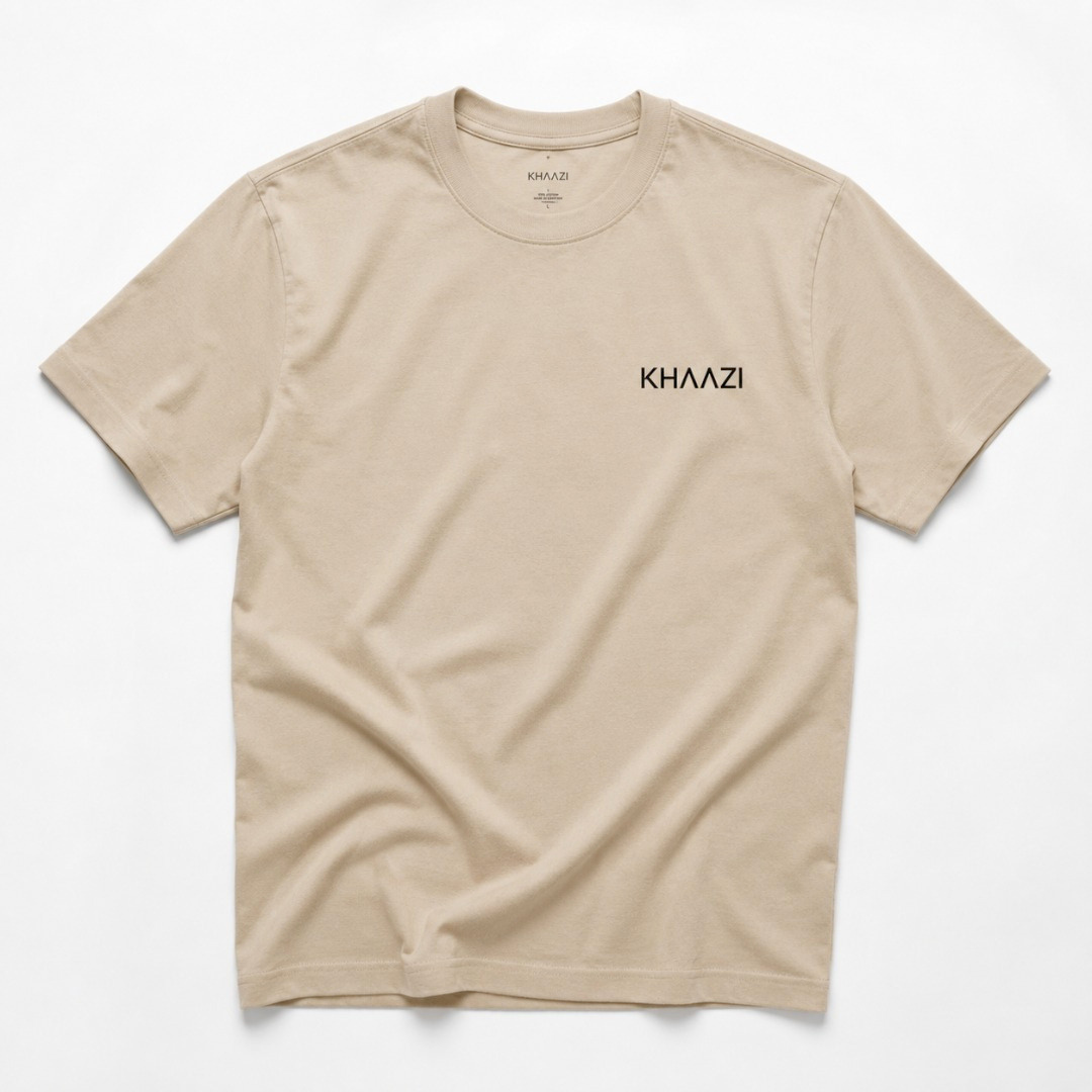 Khaazi Beige T-Shirt
